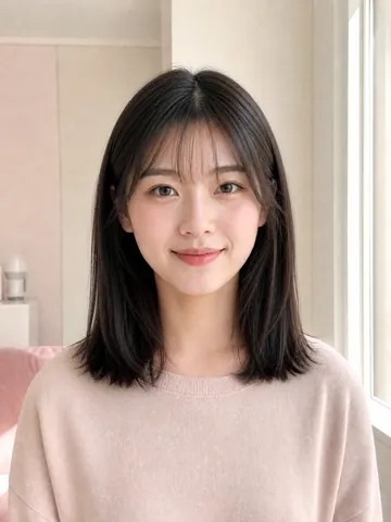 Women AI Hairstyle Changer preview: Airy bangs
