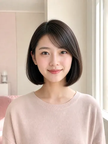 Women AI Hairstyle Changer preview: French bob